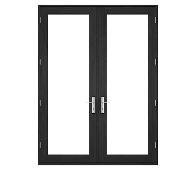 Pella Reserve Contemporary Wood Hinged Patio Door in St Petersburg